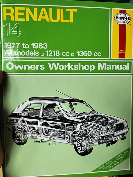 Renault 14 korjaamokäsikirja