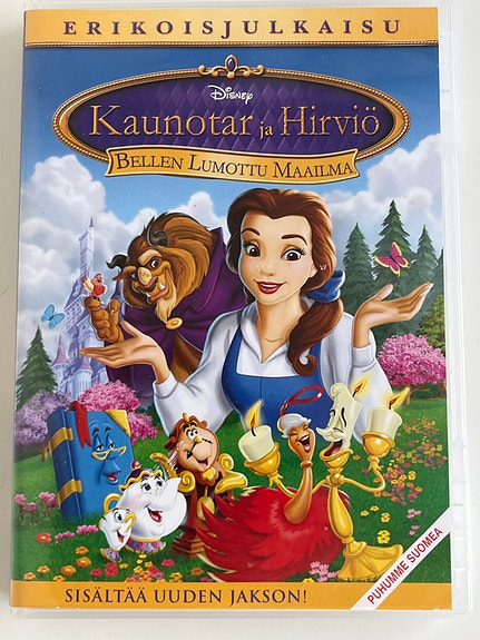 Disney Kaunotar ja Hirviö – Bellen lumottu maailma DVD