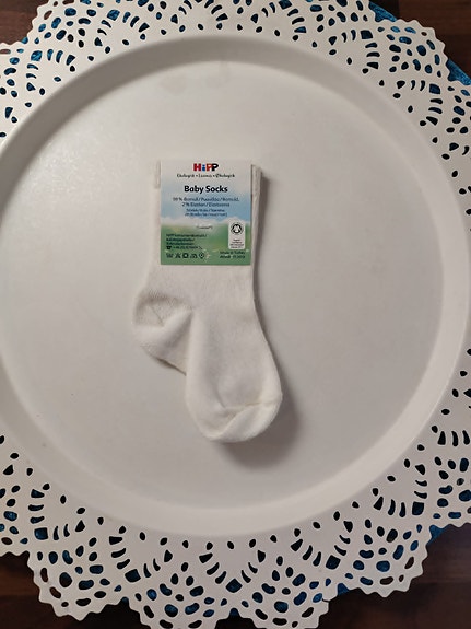 HiPP Baby Socks vauvan sukat koko 20  valkoinen