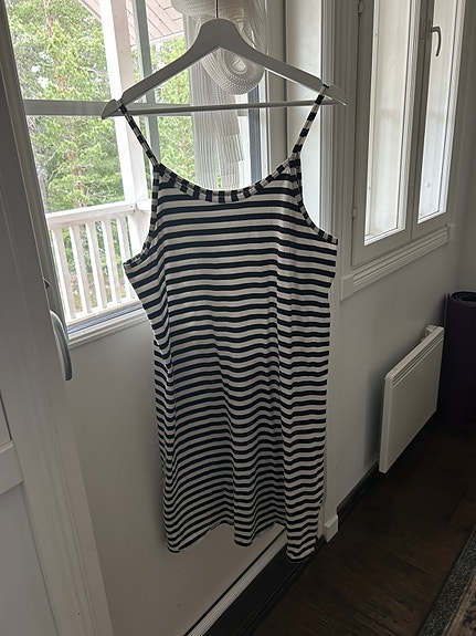 Marimekko tasaraita mekko XL