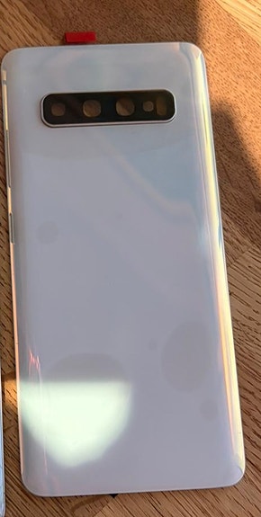 Samsung s10 takakuori valkoinen
