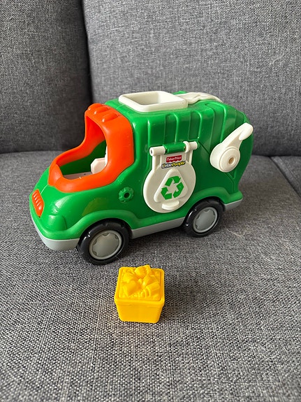 Fisher-Price lelu roska-auto