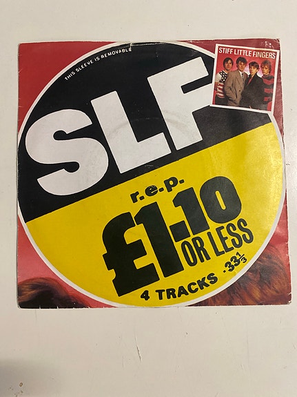 Stiff Little Fingers £1.10 Or Less vinyyli-EP