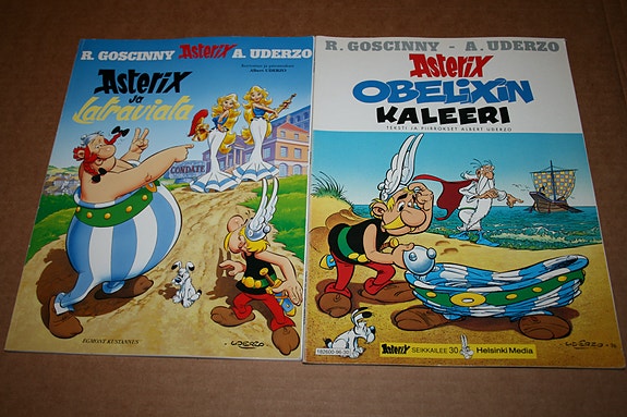Goscinny & Uderzo: Asterix Intiassa/ A. ja Latraviata/ Obelixin kaleeri