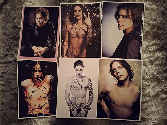 Ville Valo valokuvasetti 6kpl