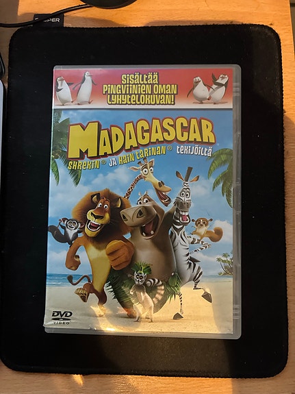 Madagascar DVD-elokuva, Suomeksi puhuttu