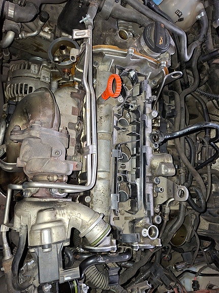 Volkswagen Golf TSI moottori CAXA