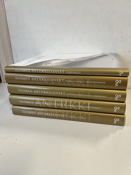 Suomen Antiikkiesineet kirjasarja, 4+1