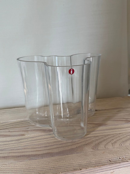 Aalto maljakko 120mm, kirkas