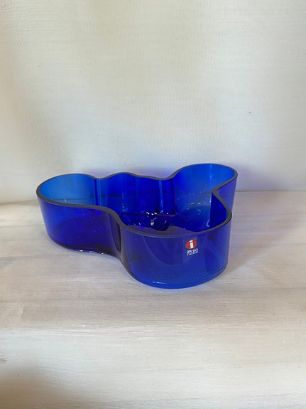 Iittala Aalto malja, koboltinsininen