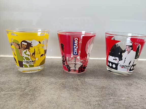 Cinzano-keräilylasit