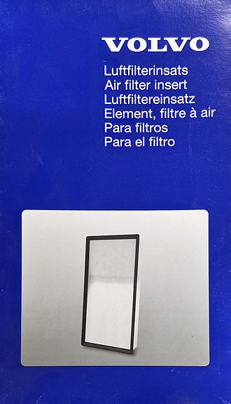 Volvo moottorin ilmansuodatin 9186262