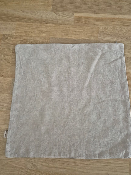 Balmuir harmaanbeige pellava tyynynpäällinen