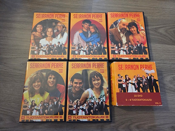 Serranon perhe koko sarja kaudet 1-8 DVD