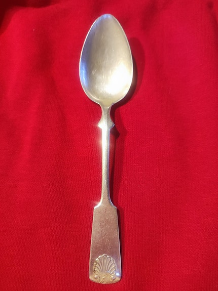 Musla lusikka alpakkaa, 17cm