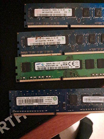 DDR3 RAM-muistit tietokoneeseen