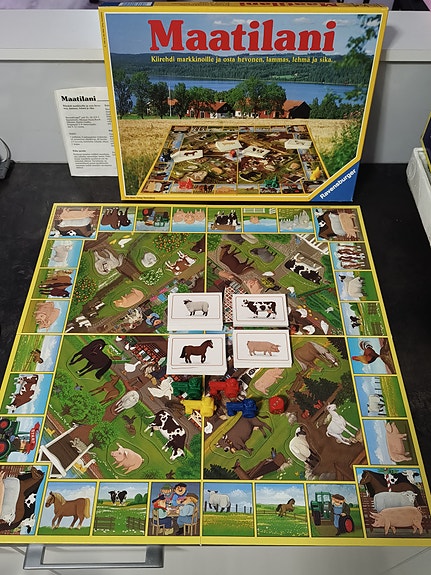 Maatilani lautapeli (Ravensburger 1986)