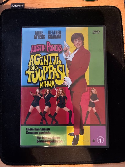Mike Myers: "Austin Powers – Agentti, joka tuuppasi minua", DVD