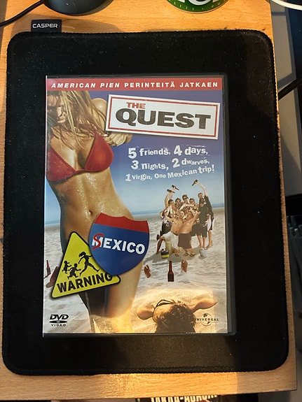 "The Quest" DVD-elokuva, komedia