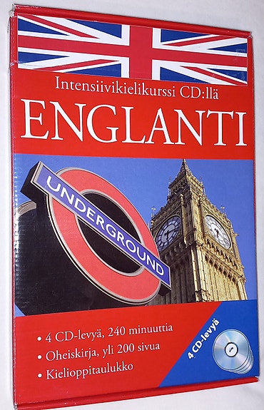 Englanti : intensiivikielikurssi CD:llä -oppimateriaali