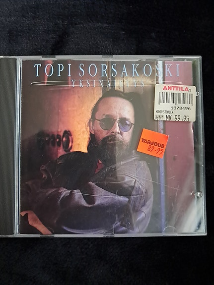 Topi Sorsakoski Yksinäisyys CD-albumi
