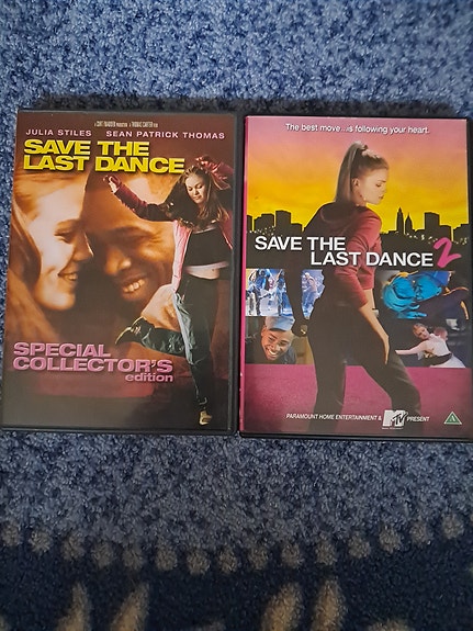 Save the Last Dance 1 & 2 DVD-elokuvat