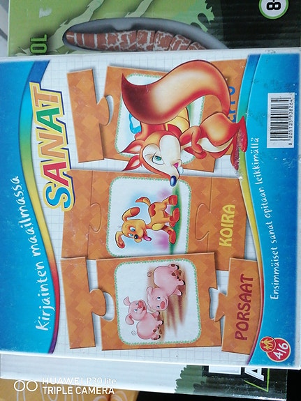 Clementoni Kirjainten maailmassa SANAT -peli lapsille