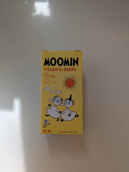 Moomin Vitamin D Drops Baby 10 ml