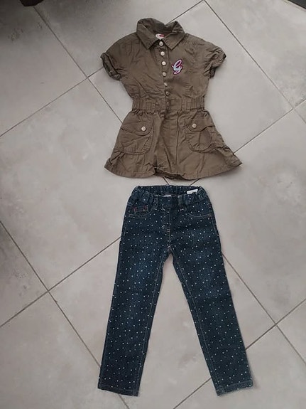 Name it tunika ja S. Oliver legsut 110cm