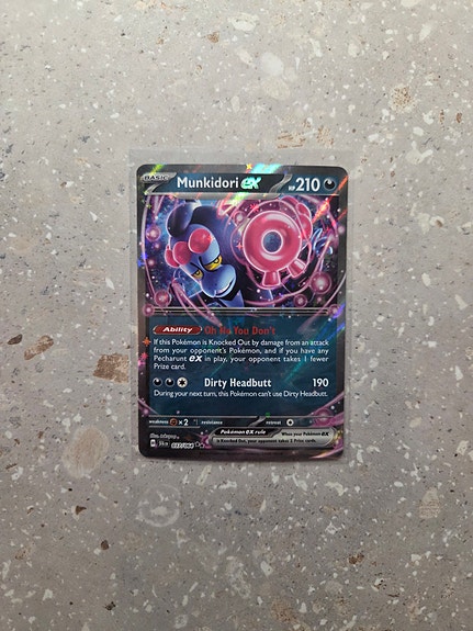 Munkidori EX - Pokemon, Shrouded Fable