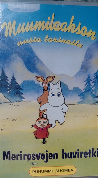 Muumilaakson uusia tarinoita Merirosvojen huviretki VHS-kasetti suomeksi