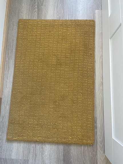 IKEA Långsted matto keltainen
