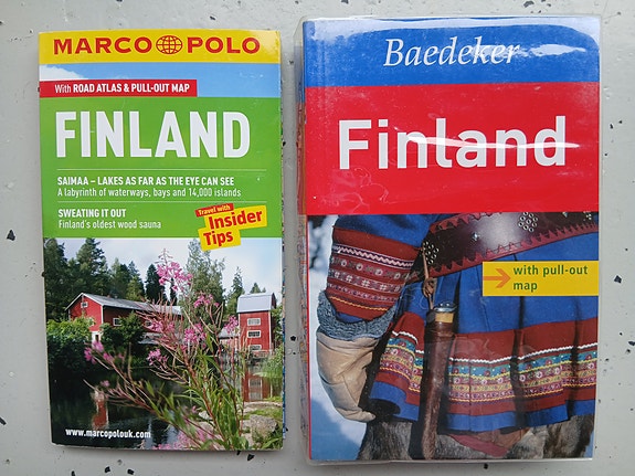 Matkaoppaat Finland + kartta