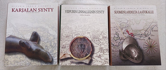 Viipurin läänin historia osat I–III – Upea teossarja