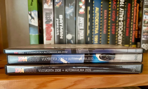 Tekniikan Maailma/Automaailma DVD-vuosikerrat 2008–2009 ja 2011