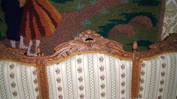 Vanha sohvakalusto