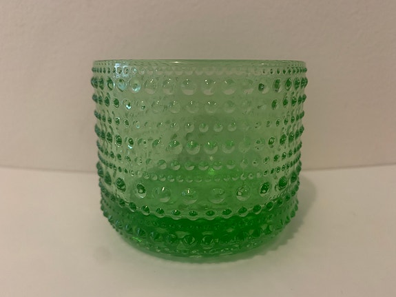 Kastehelmi kynttilälyhty Iittala omenanvihreä