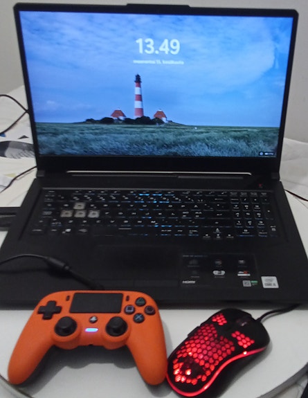 🔥 ASUS TUF Gaming F17 144Hz 16GB GTX 1650 Ti + HIIRI + WIFI ,PS4 OHJAIN 🔥