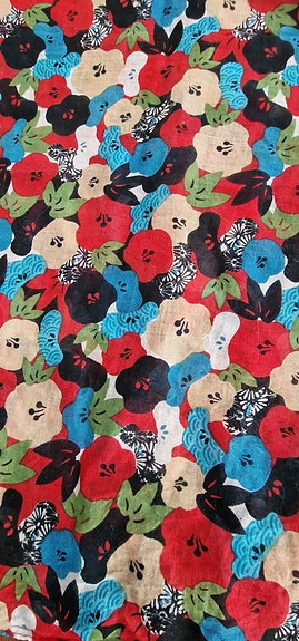 Jaakko Selin Huivi 160x105 cm Italiasta puuvillaa