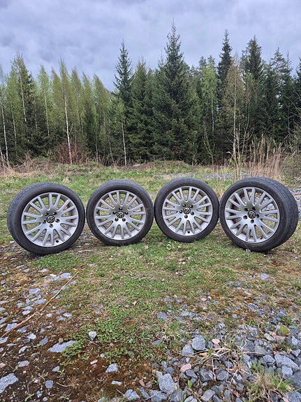 17 Audi,VW aluvanteet 205/50/17 kesärenkailla