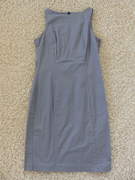 Benetton harmaa kotelomekko S/M