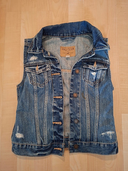 Farkkuliivi, Hollister, koko XS (uusi?)