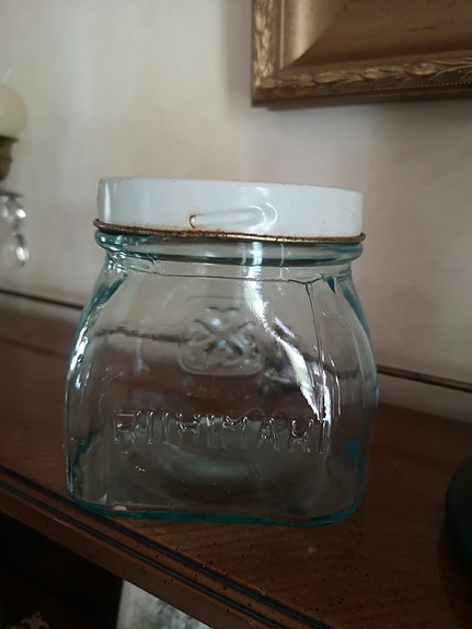 Riihimäen lasi apila tölkki 1/2l