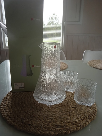 Iittala Ultima Thule 50cl karahvi ja lasit 2kpl