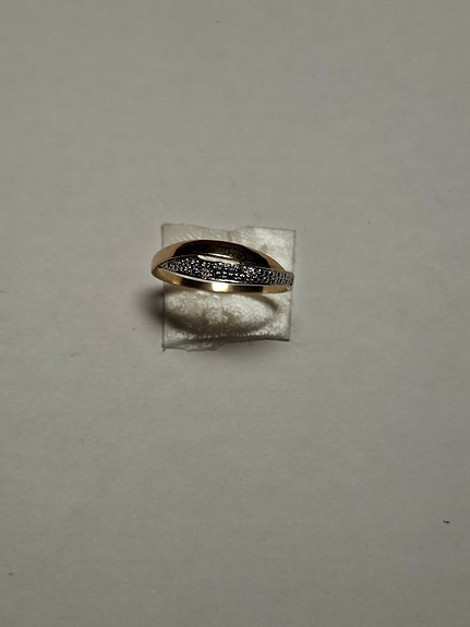Kohinoor kultainen timanttisormus unisex