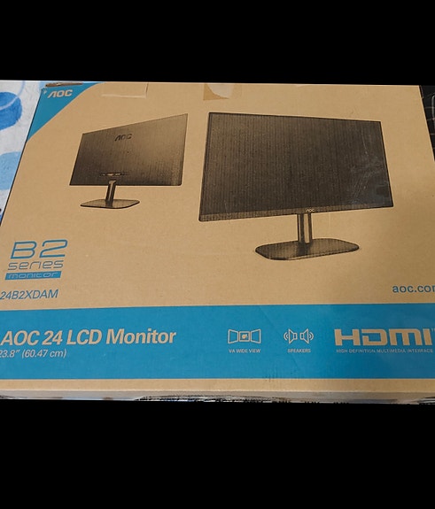 AOC Slim LED MONITOR BEZEL LESS