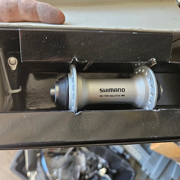 Shimano XT etunapa 36h