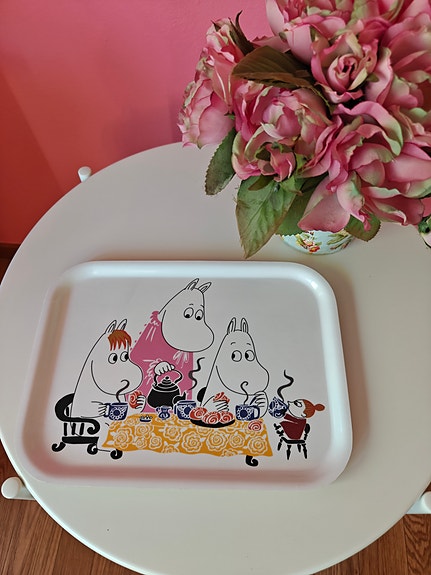 Muurla Muumi tarjotin Moomin Teaparty