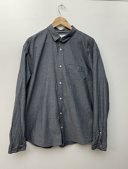 Tom Tailor miesten kauluspaita XXL harmaa puuvilla