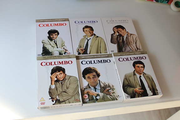 Columbo dvd boksit kaudet 1-6
